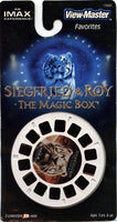 ViewMaster Siegfred & Roy - The Magic Box - 3 Reels on Card - NEW