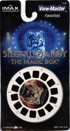 ViewMaster Siegfred & Roy - The Magic Box - 3 Reels on Card - NEW