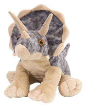 Load image into Gallery viewer, Wild Republic Triceratops Plush, Dinosaur Stuffed Animal, Plush Toy, Gifts For Kids, Cuddlekins 12&quot;,
