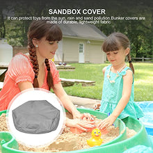 Load image into Gallery viewer, DOITOOL Sandbox Cover Sandpit Cover Sandbox Canopy Pool Cover Cover for Sand Toys Away from Dust Rain
