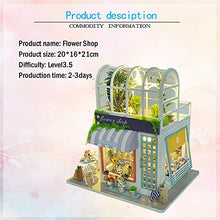 Load image into Gallery viewer, WYD DIY 2-Layer Gardening House Model Rooftop Sunshine Botanical Garden Flower House DIY Wooden Green House Flower Shop Doll House Kit Craft Gift Toys
