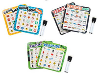 Designs by DH Travel Games Bingo 3 Game Set - Roadside Vehicle and Road Sign