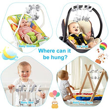 Load image into Gallery viewer, Promise Babe Hanging Car Seat Toys , Infant Stroller Toys for Car Seat Stroller Mobile Crib Bar with Bell , Baby Activity Spiral Plush Toys Best Gift for Boys and Girls , Spiral Activity Toy
