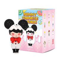 POP MART Blind Box Toy Box Bulk Popular Collectible Random Art Toy Hot Toys Cute Figure Creative Gift, for Christmas Birthday Party Holiday (Single Box, Bunny Zodiac Series)