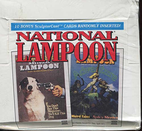 National Lampoon Factory Sealed Trading Card Hobby Box 36 Packs
