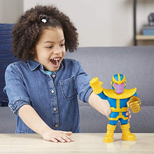 Load image into Gallery viewer, Playskool Heroes Mega Mighties Marvel Super Hero Adventures Thanos, Collectible 25-cm Action Figure, Toys for Children Aged 3 and Up
