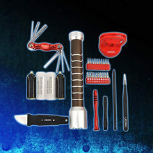 Load image into Gallery viewer, Marvel Mighty Thor Hammer Flashlight &amp; Electronics 28 Piece Tool Kit
