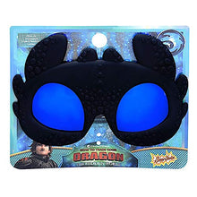 Load image into Gallery viewer, Sun-Staches How to Train Your Dragon Toothless Character Shades UV400 Instant Party, Black
