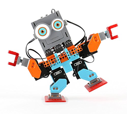 UBTECH Jimu Robot BuzzBot & MuttBot - App Enabled STEM Learning Robotic Building Block Kit