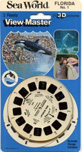 Load image into Gallery viewer, ViewMaster - Sea World Florida No. 1 - sold on location as souvenirs of your trip - 3 Reels on Card
