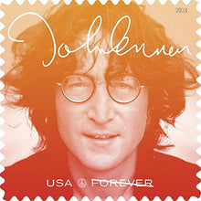 Load image into Gallery viewer, John Lennon Commemorative Forever Postage Stamps by USPS Imagine(2 Sheets of 16)
