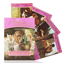 Load image into Gallery viewer, The Romance Angels Tarot Oracle Cards Deck|The 44 Romance Angel Oracle Cards by Doreen Virtue Rare Out of Print, New Gold-Plated Series, Clarity About Soul-Mate Relationships, Healing from The Past

