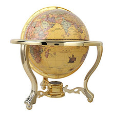 Load image into Gallery viewer, Mini Globe Globe, Antique Globe, for Gift for Teaching(25CM, Blue)
