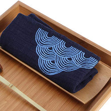Load image into Gallery viewer, Tabpole Tea Ceremony Accessories Portable Japanese Ceramic Tea Set with Bamboo Tea Tray Service Tool
