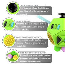 Load image into Gallery viewer, Fidget Dodecagon 12-Side Fidget Cube Relieves Stress and Anxiety Anti Depression Cube for Children and Adults with Autism(B1 Green)
