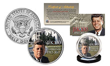 Load image into Gallery viewer, President Kennedy JFK 100 Birthday 2017 Genuine JFK Half Dollar White House Lawn

