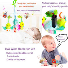 Load image into Gallery viewer, YOYIKER Stroller Toys &amp; Car Seat Toys for Babies 0-6 Months, Hanging Rattle Toys for Baby 6-12 Months, Baby Wrist Rattles with Carseat Toys for Infant
