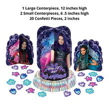 Load image into Gallery viewer, Descendants Party Decorations Kit with Banners, Centerpieces and Hanging Swirl Decor Supplies for Birthday
