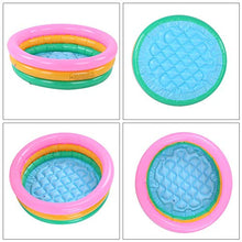 Load image into Gallery viewer, VGEBY Children Soft Inflatable Swimming Pool Boys Ball Pool Infant Seat Basin Boys Round Bright Color Baby Basin Pool(M) Sportinggoods Swimming Equipment
