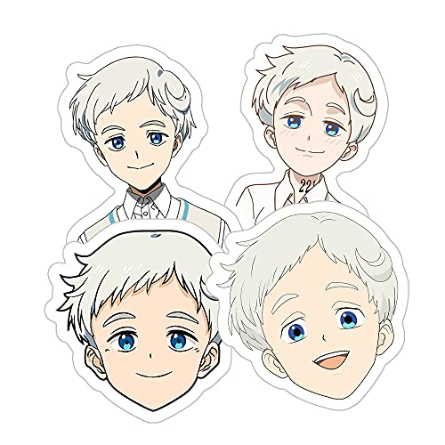Norman Cutie Smiling The Promised Neverland Sticker Size 2 Inch