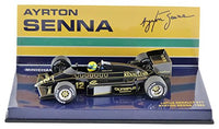 Minichamps 540854312 1:43 Scale 1985 Lotus Renault 97T Aryton Senna Die Cast Model