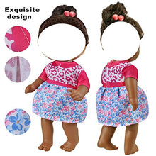 Load image into Gallery viewer, Alive Doll Clothes and Accessories - Baby Doll Dresses Fit for 12 13 14 14.5 Inch Bitty Girl Dolls, 12 Sets Doll Outfits Include Doll Dresses, Pajamas, One-Piece Suit, Swimsuit for Girls Gifts
