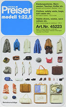 Load image into Gallery viewer, Preiser 45223 Clothes, Vests, Bags, Etc G Scale Part Model Figure
