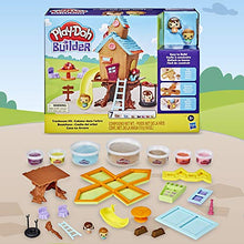 Load image into Gallery viewer, Play-Doh Builder Treehouse Toy Building Kit for Kids 5 Years and Up with 7 Non-Toxic Colors - Easy to Build DIY Craft Set (Amazon Exclusive)
