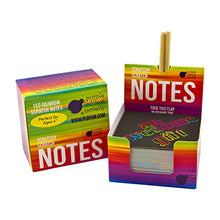 Load image into Gallery viewer, Purple Ladybug Rainbow Scratch Off Mini Art Notes 2 Wooden Stylus Set: 150 Sheets Of Rainbow Scratch
