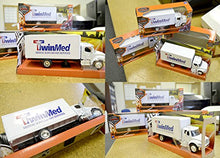Load image into Gallery viewer, Shop72 Personalized Diecast Truck 1:43 Scale Customized Freightliner M2 White Box Truck with Your Logo, Image or Message
