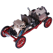 Load image into Gallery viewer, XSHION DIY Assembly Engine Model, APP Remote Control Car Single-Cylinder Engine Classic Car Metal Vehicle Building Kit Desk Engine for Adults
