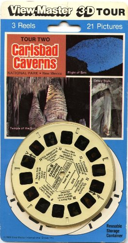 ViewMaster - Carlsbad Caverns National Park - Tour 2 - 3 Reels on Card - NEW