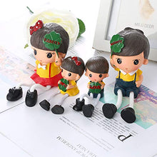 Load image into Gallery viewer, VALICLUD 4pcs Resin Long Leg Clover Sitting Dolls Resin Dolls Ornaments Decorations Gift Party Supply
