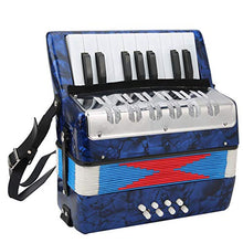 Load image into Gallery viewer, Kids Accordion, 17 Key Accordion Kids Toy Bass Piano Accordion for Amateur Performance for Children
