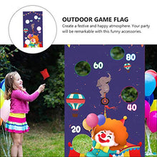 Load image into Gallery viewer, TOYANDONA Toss Game Banner Circus Camping Theme Party Kids Family Garthering Birthday Indoor Outdoor Party Supplies Outdoor Yard Game

