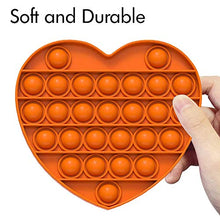Load image into Gallery viewer, Boxgear Fidget Pack Pop Pop 4pcs Pop Up Fidget Toys for Kids and Adults  Stress Relief Fidgets  Anti Stress Squeeze Toys - Colorful Silicone Fidget Blocks  Lightweight and Durable (4xOrange)
