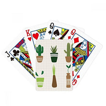 Load image into Gallery viewer, DIYthinker Cactus Potted Plant Succulents Poker Playing Cards Tabletop Game Gift
