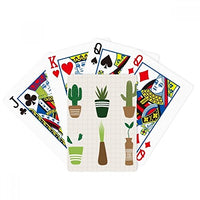 DIYthinker Cactus Potted Plant Succulents Poker Playing Cards Tabletop Game Gift