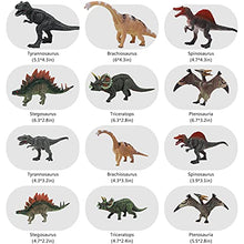 Load image into Gallery viewer, DigHealth 33 Pcs Dinosaur Toy Playset with Activity Play Mat, Realistic Dinosaur Figures, Trees, Rockery to Create a Dino World Including T-Rex, Triceratops, Pterosauria for Kids, Boys &amp; Girls
