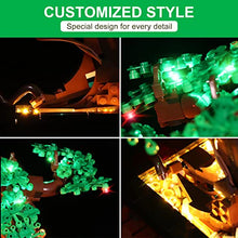 Load image into Gallery viewer, LED Light Kit for Lego 10281 Bonsai Tree Set, Lighting Kit Compatible with Lego 10281 ( Lights Only, No Lego Models) (Lights for Green Model)
