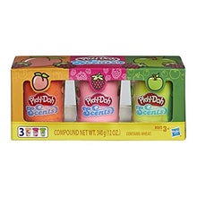 Load image into Gallery viewer, Play-Doh Scents 3-Pack of Fruit Scented Modeling Compound for Kids 3 Years and Up, 4-Ounce Cans, Non-Toxic
