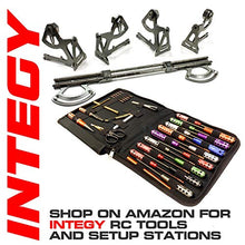 Load image into Gallery viewer, Integy RC Model Hop-ups C28573ORANGE Billet Extended Rear Suspension Kit+Drive Shafts for Traxxas 1/10 Slash 2WD
