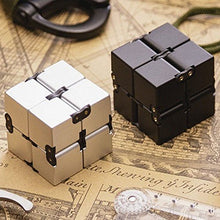 Load image into Gallery viewer, Andyshi Magical Luxury EDC Infinity Cube Mini Aluminum Metal Fidget Cubes Stress Relief Anti-Anxiety Adults Funny Toy Gift for Autism ADHD
