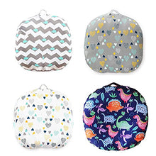 Load image into Gallery viewer, Camidy Lounger Cover for Baby, Infant Detachable Lounger Pillow Cover Baby Cushion Slipcover with Print Patterns for Baby Nest Travel Cot Pillow Cushion
