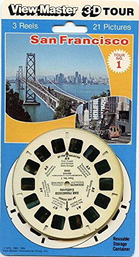 ViewMaster -San Francisco, CA - Tour No. 1 - 3 Reels on Card