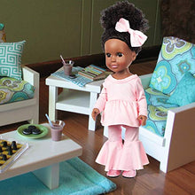 Load image into Gallery viewer, One-Piece 14.5 inch Black Girl African-American Washable Realistic Silicone Baby Doll with 2sets Clothes and One-Pair Shoes
