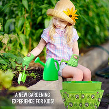 Load image into Gallery viewer, Jardineer Kids Garden Tools Set, Unique Toddler Gardening Set, Durable Kids Gardening Tools, 7Pcs Garden Set for Kids Toddlers Combo Pack
