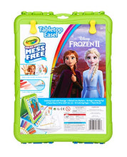 Load image into Gallery viewer, Crayola Color Wonder Travel Easel Frozen II Pages with Bonus Pages, Markers and Color Wonder Paint Coloring Travel Books and Easel 61 Piece MEGA Set
