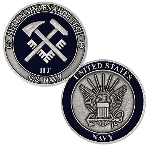 U.S. Navy Hull Maintenance (HT) Challenge Coin