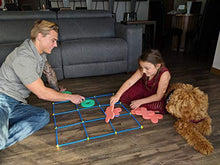 Load image into Gallery viewer, Jumbo Tic Tac Toe Game Set, Large Indoor Outdoor Games, Backyard Games for Kids and Adults, Outdoor Play Yard Games with Carry Bag for Family and Party
